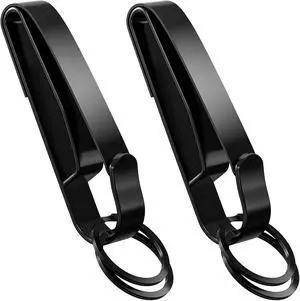 Duty Belt Key Holder, 2PCS Superior Key Ring Holder, Upgraded Quick Release Belt Key Clip with Keyrings for Police, Law Enforcement and Workers Duty Belt Key Holder, 2PCS Superior Key Ring Holder, Upgraded Quick Release Belt Key Clip with Keyrings for Police, Law Enforcement and Workers