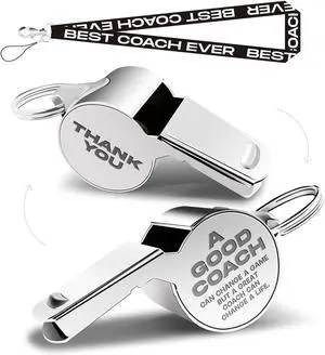 Whistle for Coaches Whistles, Thanks Coach Gifts for Men Teacher Lanyard | Coach Referee & Umpire Gear Gifts, Thanks Gift Personalized Thank You Coach Gift, Referee Whistle Emergency Whistle for Coaches Whistles, Thanks Coach Gifts for Men Teacher Lanyard | Coach Referee & Umpire Gear Gifts, Thanks Gift Personalized Thank You Coach Gift, Referee Whistle Emergency