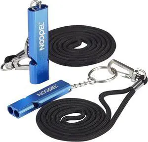 Noopel Emergency Whistles Lifeguard Safety Whistle with Lanyard and Keychain for Outdoor Camping Hiking Boating Backpacking Fishing Kayak Kids Rescue Signaling Loud Survival Whistle Noopel Emergency Whistles Lifeguard Safety Whistle with Lanyard and Keychain for Outdoor Camping Hiking Boating Backpacking Fishing Kayak Kids Rescue Signaling Loud Survival Whistle