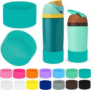 2PCS Silicone Boots for Owala Kids 16oz 14oz & 12oz, Emerald Green | Anti-Slip, Scratch-Resistant, Suitable for School, Outdoor, Easy GripRemovable and Dishwasher Safe. 2PCS Silicone Boots for Owala Kids 16oz 14oz & 12oz, Emerald Green | Anti-Slip, Scratch-Resistant, Suitable for School, Outdoor, Easy GripRemovable and Dishwasher Safe.