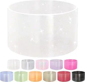 Jelly Luster Glitter Silicone Boot Sleeve for Stanley 20-40oz Cup&Tumbler | Protective Anti-Slip boot Compatible with Stanley 20/30/40oz &Hydro Flask Tumblers&Other bottles with A Base of 2.85-3.0in Jelly Luster Glitter Silicone Boot Sleeve for Stanley 20-40oz Cup&Tumbler | Protective Anti-Slip boot Compatible with Stanley 20/30/40oz &Hydro Flask Tumblers&Other bottles with A Base of 2.85-3.0in