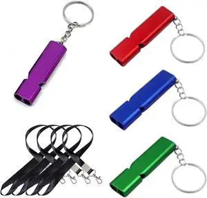 6 PCS Premium Safety Survival Whistles with Lanyard Keychain for Outdoor Camping and Various Competitions, Emergency Lifeguard Loud Whistle 6 PCS Premium Safety Survival Whistles with Lanyard Keychain for Outdoor Camping and Various Competitions, Emergency Lifeguard Loud Whistle