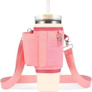 All Day Quencher Carry All for Stanley 40/30 oz Tumbler, Crossbody Bag with Phone Holder & Strap, Water Bottle Carrier Bag All Day Quencher Carry All for Stanley 40/30 oz Tumbler, Crossbody Bag with Phone Holder & Strap, Water Bottle Carrier Bag