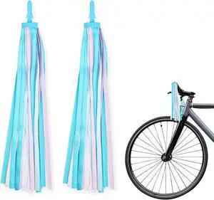 Estivaux Rainbow Bike Streamers Holiday Bike Handlebar Tassels Colorful Bicycle Streamer Tassels for Bicycle Ornaments Estivaux Rainbow Bike Streamers Holiday Bike Handlebar Tassels Colorful Bicycle Streamer Tassels for Bicycle Ornaments