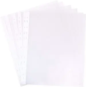 JAM PAPER Sheet Protectors - Fits Standard 8 1/2 x 11 Paper - Clear - 10 Document Sleeves/Pack JAM PAPER Sheet Protectors - Fits Standard 8 1/2 x 11 Paper - Clear - 10 Document Sleeves/Pack
