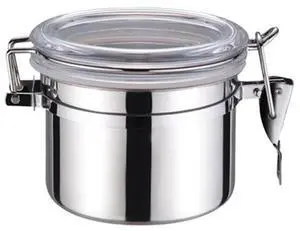 Food Storage Tin Can Container Stainless Steel Airtight Lid for Home Kitchen Snack Food Storage Tin Can Container Stainless Steel Airtight Lid for Home Kitchen Snack