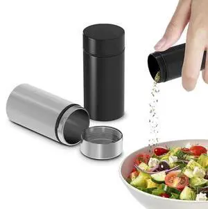 2 Pcs 50ml Small Spice Containers, Airtight Aluminum Jars with Lids | Screw Top Storage for Salt, Pepper, Dried Herbs, and Seasonings - Lockable Travel Jars for Neat Kitchen Shelf Organization 2 Pcs 50ml Small Spice Containers, Airtight Aluminum Jars with Lids | Screw Top Storage for Salt, Pepper, Dried Herbs, and Seasonings - Lockable Travel Jars for Neat Kitchen Shelf Organization