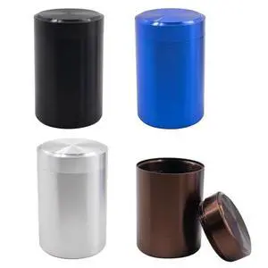 4 PCS Aluminum Storage Jar Portable Metal Container with Lid, Smell Proof Container, Multipurpose Airtight Jar for Indoor Outdoor Spices, Coffee & Teas (Black, Sliver, Coffee and Blue)
Brand: JoyHuaTr 4 PCS Aluminum Storage Jar Portable Metal Container with Lid, Smell Proof Container, Multipurpose Airtight Jar for Indoor Outdoor Spices, Coffee & Teas (Black, Sliver, Coffee and Blue)
Brand: JoyHuaTr