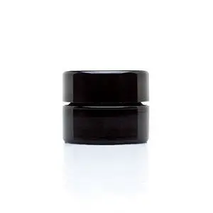 Classic Black Glass Jar 5 ml (0.17 fl oz) Ultraviolet Airtight Smell Proof, Refillable Container, Screw top Jar for Long term storage Coffee, Spices, Tea, Dried Goods for Kitchen Classic Black Glass Jar 5 ml (0.17 fl oz) Ultraviolet Airtight Smell Proof, Refillable Container, Screw top Jar for Long term storage Coffee, Spices, Tea, Dried Goods for Kitchen