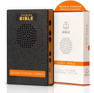 Electronic Holy Bible Audio Player in English for Seniors, Kids and The Blind, Black (ESV-Battery) Electronic Holy Bible Audio Player in English for Seniors, Kids and The Blind, Black (ESV-Battery)