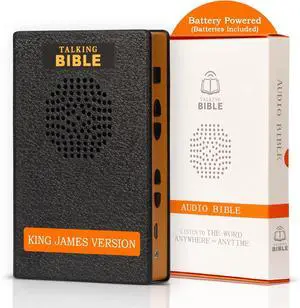 Electronic Holy Bible Audio Player in English for Seniors, Kids and The Blind, Black (KJV-Battery) Electronic Holy Bible Audio Player in English for Seniors, Kids and The Blind, Black (KJV-Battery)