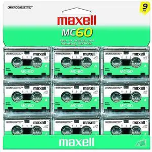 MC-60 UR Microcassettes (Pack of 9) MC-60 UR Microcassettes (Pack of 9)