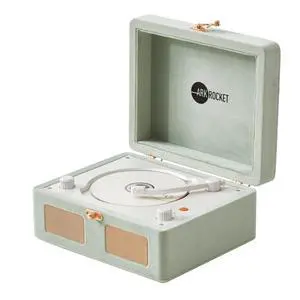Ginny Portable CD Player & Bluetooth Speaker - Retro Rechargeable Mini CD Player with FM Radio USB AUX-in & Headphone Jack Compact Personal Music Player for Home Kids Gift (Mint Velvet) Ginny Portable CD Player & Bluetooth Speaker - Retro Rechargeable Mini CD Player with FM Radio USB AUX-in & Headphone Jack Compact Personal Music Player for Home Kids Gift (Mint Velvet)