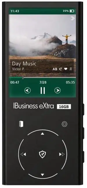 IBusiness Extra 16GB Kosher MP3 Player (Black) | Dual Micro SD Slots Full Copy Paste System, 30 Hour Battery, Dual MicroSD Slots with Full Copy and Paste, Battery Life IBusiness Extra 16GB Kosher MP3 Player (Black) | Dual Micro SD Slots Full Copy Paste System, 30 Hour Battery, Dual MicroSD Slots with Full Copy and Paste, Battery Life