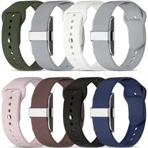 Silicone Replacement Strap compatible with Hume Band 1.0 | Waterproof Soft Sport Loop Adjustable Wristband for Hume Health Band for Women Men Silicone Replacement Strap compatible with Hume Band 1.0 | Waterproof Soft Sport Loop Adjustable Wristband for Hume Health Band for Women Men
