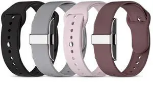 Silicone Replacement Strap Compatible with Hume Band 1.0 | Waterproof Soft Sport Loop, Breathable Adjustable Wristband for Women Men All-Day Wear Silicone Replacement Strap Compatible with Hume Band 1.0 | Waterproof Soft Sport Loop, Breathable Adjustable Wristband for Women Men All-Day Wear