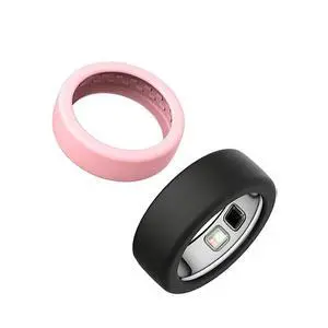 Silicone Ring Protector for Oura Ring 5, 2-Pack Soft Anti-Scratch Sleeve, Lightweight & Comfortable Smart Ring Covers Silicone Ring Protector for Oura Ring 5, 2-Pack Soft Anti-Scratch Sleeve, Lightweight & Comfortable Smart Ring Covers