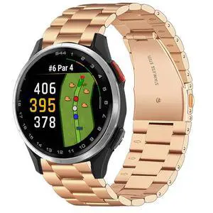 Compatible with Garmin Approach J1 Band, 20mm Quick Release Stainless Steel Metal Durable Replacement Strap Bracelet Compatible for Garmin Approach S50, S44, S42, S40, J1 Smartwatch Compatible with Garmin Approach J1 Band, 20mm Quick Release Stainless Steel Metal Durable Replacement Strap Bracelet Compatible for Garmin Approach S50, S44, S42, S40, J1 Smartwatch