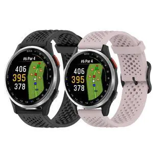 Compatible with Garmin Approach J1 Band, 20mm Quick Release Silicone band with Metal Buckle Compatible for Garmin Approach S50, S44, S42, S40, J1 Smartwatch Compatible with Garmin Approach J1 Band, 20mm Quick Release Silicone band with Metal Buckle Compatible for Garmin Approach S50, S44, S42, S40, J1 Smartwatch