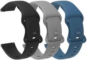 Compatible for FITVII Fitness Tracker Bands, 20mm, 22mm New Soft Silicone Sport Replacement Straps Compatible for FITVII HM57, HM78, HM68, HM21, H56, H86 Smart Watch Fitness Tracker Compatible for FITVII Fitness Tracker Bands, 20mm, 22mm New Soft Silicone Sport Replacement Straps Compatible for FITVII HM57, HM78, HM68, HM21, H56, H86 Smart Watch Fitness Tracker