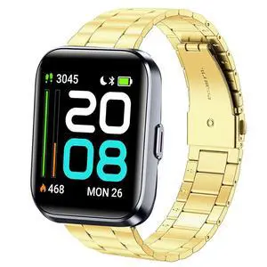 Quick Release Stainless Steel Metal Replacement Straps - Compatible with Quican, aeac, WMK, Fitpolo ID208 Plus 1.8 Inches Smart Watch Bands Quick Release Stainless Steel Metal Replacement Straps - Compatible with Quican, aeac, WMK, Fitpolo ID208 Plus 1.8 Inches Smart Watch Bands