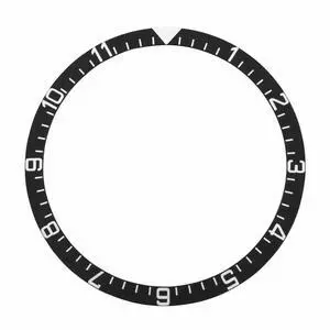 Replacement Bezel Insert Black Compatible With Watch 38mm x 33mm Replacement Bezel Insert Black Compatible With Watch 38mm x 33mm