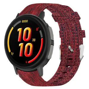 Compatible with Garmin Bounce 2 Band, Quick Release Breathable Nylon Woven Fabric Replacement Accessory Strap Compatible with Garmin Bounce 2, 1 Smart Watch Compatible with Garmin Bounce 2 Band, Quick Release Breathable Nylon Woven Fabric Replacement Accessory Strap Compatible with Garmin Bounce 2, 1 Smart Watch