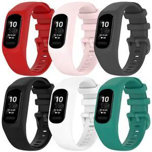 Compatible with Garmin Vivosmart 5 Fitness Tracker One-piece Strap Two Size -Small Large Unisex Replacement Silicone Colorful Rubber Adjustable Sport Bands Accessories for Vivosmart 5 Compatible with Garmin Vivosmart 5 Fitness Tracker One-piece Strap Two Size -Small Large Unisex Replacement Silicone Colorful Rubber Adjustable Sport Bands Accessories for Vivosmart 5