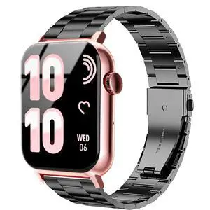 Compatible with Trendia Smart Watches Bands, Quick Release Stainless Steel Metal Replacement Straps Compatible with Trendia 1.83" TG09, KACUBAKU G39 Pro Smart Watches Compatible with Trendia Smart Watches Bands, Quick Release Stainless Steel Metal Replacement Straps Compatible with Trendia 1.83" TG09, KACUBAKU G39 Pro Smart Watches