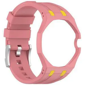 Watch Band Compatible with Royal Pop Swatch transforms to Royal Oak Swatch Replacement Band with Shockproof Bumper Frame Case, Adjustable Wristband Watch Band Compatible with Royal Pop Swatch transforms to Royal Oak Swatch Replacement Band with Shockproof Bumper Frame Case, Adjustable Wristband