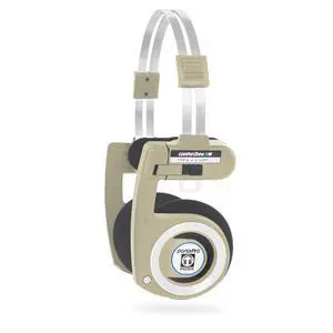 Porta Pro Wireless 2.0 Retro 80s Style On-Ear Headphones, Rhythm Beige | 20+ Hour Battery Life, USB-C Charging, Microphone, Analog Audio Pass Through Porta Pro Wireless 2.0 Retro 80s Style On-Ear Headphones, Rhythm Beige | 20+ Hour Battery Life, USB-C Charging, Microphone, Analog Audio Pass Through