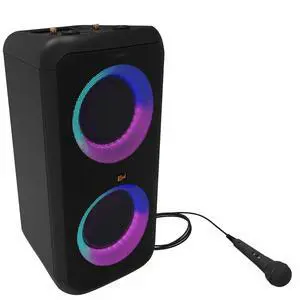 Gig XXL, Black - Portable Wireless Bluetooth Speaker - Multiple Color Modes - Bass Boost - Two 6.5" Woofers & Two 2" Tweeters - 8-Hour Playtime Gig XXL, Black - Portable Wireless Bluetooth Speaker - Multiple Color Modes - Bass Boost - Two 6.5" Woofers & Two 2" Tweeters - 8-Hour Playtime