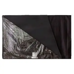 Outdoor TV Cover Waterproof with Visible Transparent Film Heavy duty TV Cover Box Black Heat Resistant Weatherproof Dustproof Anti UV Patio Outside Television Protector (65-70'') Outdoor TV Cover Waterproof with Visible Transparent Film Heavy duty TV Cover Box Black Heat Resistant Weatherproof Dustproof Anti UV Patio Outside Television Protector (65-70'')