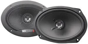6x9" 2 Way Car Audio Coaxial Speakers with Polypropylene Cones & Butyl Rubber Surrounds for Enhanced Quality, 150W Peak Power, 88 dB, Pair 6x9" 2 Way Car Audio Coaxial Speakers with Polypropylene Cones & Butyl Rubber Surrounds for Enhanced Quality, 150W Peak Power, 88 dB, Pair