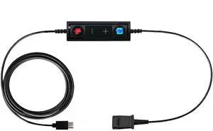 USB-C to QD Adapter Cable Compatible with Any, Plantronics or Poly Headset with a Quick Disconnect (QD) - Includes in Line Volume Control and Mute Functionality USB-C to QD Adapter Cable Compatible with Any, Plantronics or Poly Headset with a Quick Disconnect (QD) - Includes in Line Volume Control and Mute Functionality