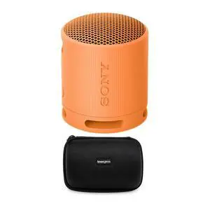 SRS-XB100 Wireless Bluetooth Portable Travel Speaker Bundle (Orange) | Travel case, Strap, (2 items) SRS-XB100 Wireless Bluetooth Portable Travel Speaker Bundle (Orange) | Travel case, Strap, (2 items)