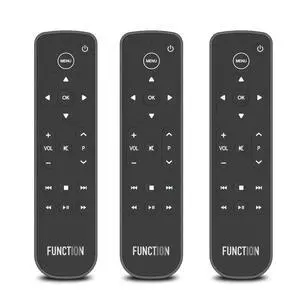 F101-ATVRM 3-Pack | Replacement Button Remote for Apple TV | Infrared Connectivity | 2 AAA Batteries Included F101-ATVRM 3-Pack | Replacement Button Remote for Apple TV | Infrared Connectivity | 2 AAA Batteries Included