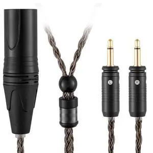 4-Pin XLR Balanced Cable Compatible with Focal Clear MG, Stellia, Celestee, Elear, Elegia, Elex, Radiance Headphone for Focal Cable 16 Core Replacement (with 4-Pin XLR Balanced, 2Meters 6.5Ft) 4-Pin XLR Balanced Cable Compatible with Focal Clear MG, Stellia, Celestee, Elear, Elegia, Elex, Radiance Headphone for Focal Cable 16 Core Replacement (with 4-Pin XLR Balanced, 2Meters 6.5Ft)