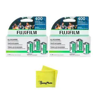 35mm Color Negative Roll Film, 400 ISO (Two 3-Packs) 35mm Color Negative Roll Film, 400 ISO (Two 3-Packs)