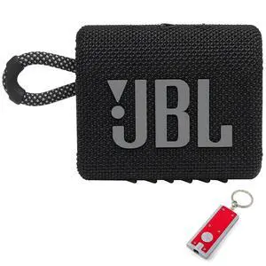 Go 3 - Portable Bluetooth Speaker, Built-in Battery, Waterproof and Dustproof, Bonus Keychain LED Included - Black Go 3 - Portable Bluetooth Speaker, Built-in Battery, Waterproof and Dustproof, Bonus Keychain LED Included - Black