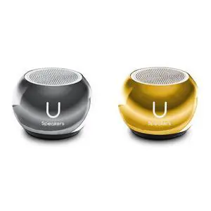 U Speakers Mini Mirror Portable Wireless Bluetooth Speaker with Magnetic Base, Mic & Selfie Remote Control Active Lifestyle Travel Home Office Bundle with Coordinating Speaker, Pairing U Speakers Mini Mirror Portable Wireless Bluetooth Speaker with Magnetic Base, Mic & Selfie Remote Control Active Lifestyle Travel Home Office Bundle with Coordinating Speaker, Pairing