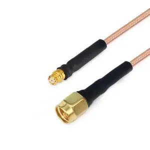 RF Coaxial Cable Assembly, SMA Male to GPO Female, RG316 Flexible, DC-3GHz (300 mm) RF Coaxial Cable Assembly, SMA Male to GPO Female, RG316 Flexible, DC-3GHz (300 mm)