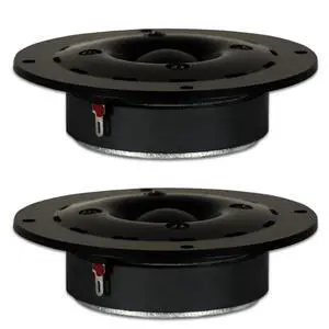 2 GT-525 Silk Dome Tweeters 200 Watt each 8ohm Replacement Tweeters 2 GT-525 Silk Dome Tweeters 200 Watt each 8ohm Replacement Tweeters
