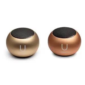 U Speakers Mini Portable Wireless Bluetooth Speaker with Magnetic Base, Mic & Selfie Remote Control Active Lifestyle Travel Home Office Bundle with Coordinating Speaker, Pairing U Speakers Mini Portable Wireless Bluetooth Speaker with Magnetic Base, Mic & Selfie Remote Control Active Lifestyle Travel Home Office Bundle with Coordinating Speaker, Pairing
