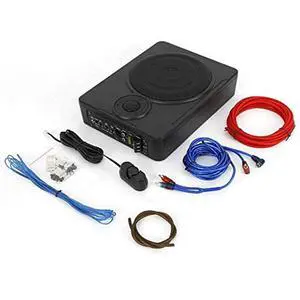 Car Subwoofer, Truck Speaker 8" Under-Seat Subwoofer Compact Bass Enclosure Amplifier Kit Car Subwoofer, Truck Speaker 8" Under-Seat Subwoofer Compact Bass Enclosure Amplifier Kit