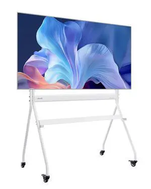 Rolling TV Stand, Mobile TV Cart for 35-100 Inch LED/LCD/OLED Flat/Curved TVs, Portable Monitor Stand with Wheels Hold up to 198 lbs for Living Room, Bedroom, Office, Outdoor, Max VESA 800x600mm Rolling TV Stand, Mobile TV Cart for 35-100 Inch LED/LCD/OLED Flat/Curved TVs, Portable Monitor Stand with Wheels Hold up to 198 lbs for Living Room, Bedroom, Office, Outdoor, Max VESA 800x600mm