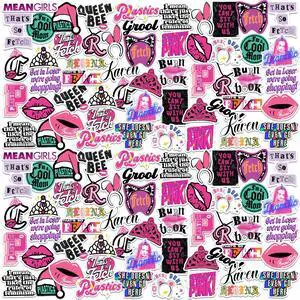 Mean Girls Set 2 100 Vinyl Stickers Waterproof Die-Cut Decals Laptop Car Mean Girls Set 2 100 Vinyl Stickers Waterproof Die-Cut Decals Laptop Car