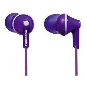 RP-HJE125-V Headphones, Purple RP-HJE125-V Headphones, Purple