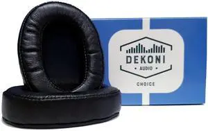 Dekoni Replacement Ear Pads for AKG K371 Studio Headphones | Headphone Replacement Ear Pad | Memory Foam Ear Cushion Comfort for Recording Headphone (Choice Leather) Dekoni Replacement Ear Pads for AKG K371 Studio Headphones | Headphone Replacement Ear Pad | Memory Foam Ear Cushion Comfort for Recording Headphone (Choice Leather)