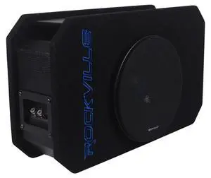 RMW8P 8" Shallow Car Subwoofer, Tunnel Slot Ported Enclosure | 200W RMS, 400W Program RMS, 800W Peak, 4 Ohm, Steel Mesh Grill, CNC-Cut MDF, Carbon Fiber Wrap, 5-Way Binding Post RMW8P 8" Shallow Car Subwoofer, Tunnel Slot Ported Enclosure | 200W RMS, 400W Program RMS, 800W Peak, 4 Ohm, Steel Mesh Grill, CNC-Cut MDF, Carbon Fiber Wrap, 5-Way Binding Post